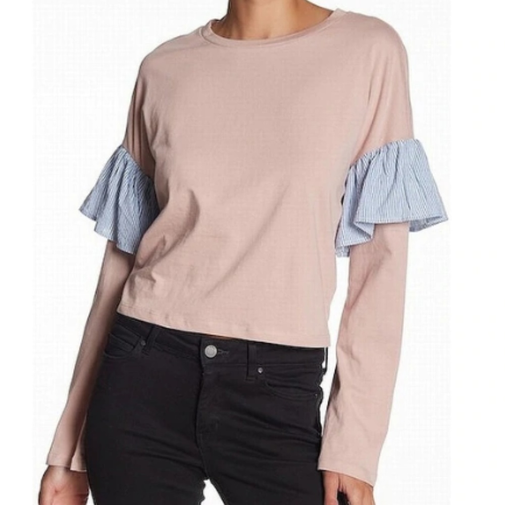 ABOUND Trumpet Sleeve Women's Top Size S/M
